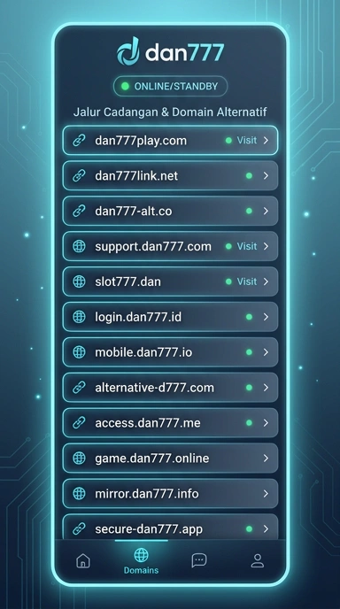 Tampilan link alternatif dan777